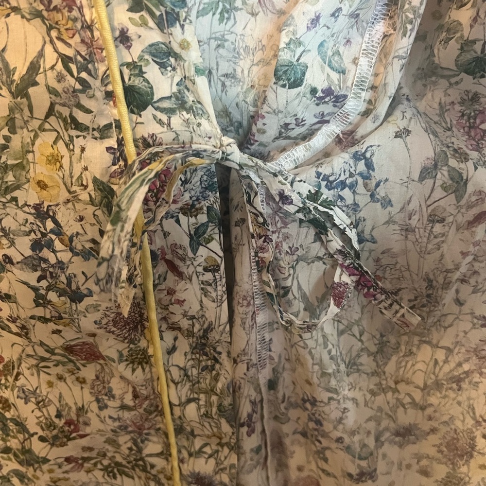 Anthropologie Botanical Print Kimono - Picture 5 of 10